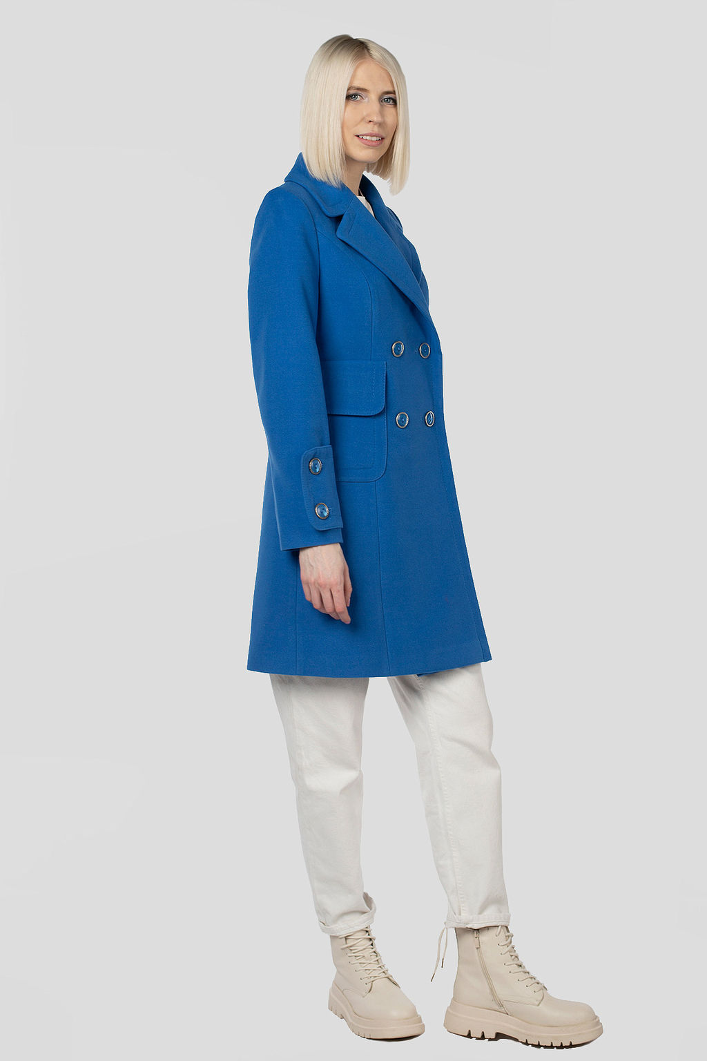 01-05537 Пальто женское демисезонное - El podio фото 3