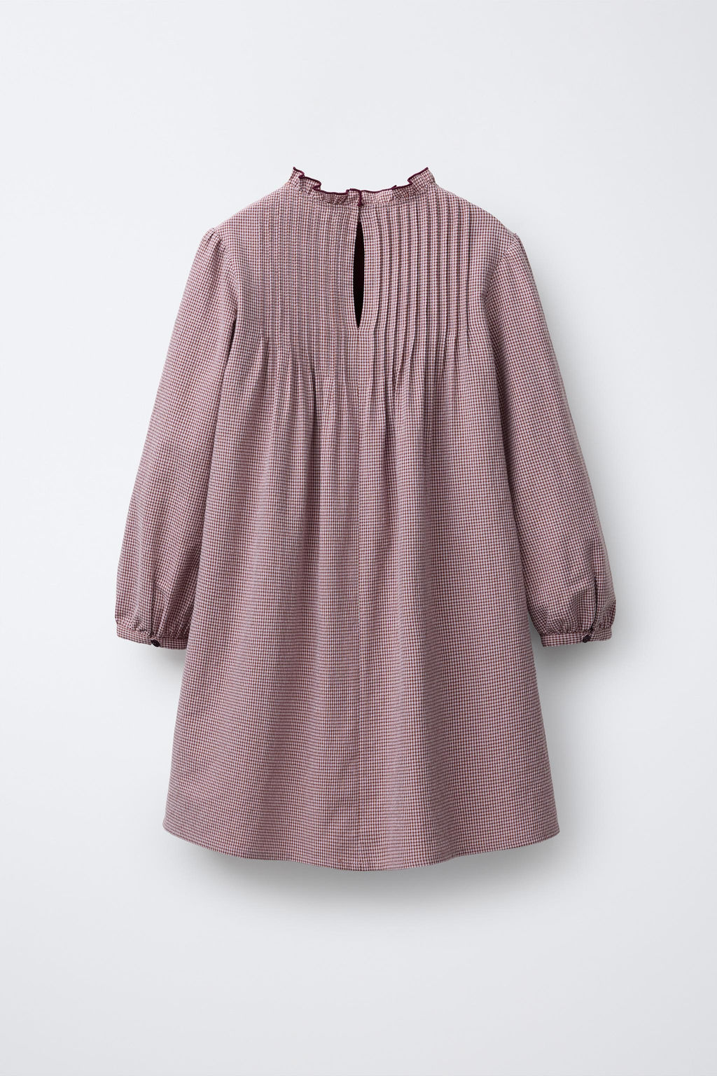 GINGHAM CHECK DRESS - Zara фото 2