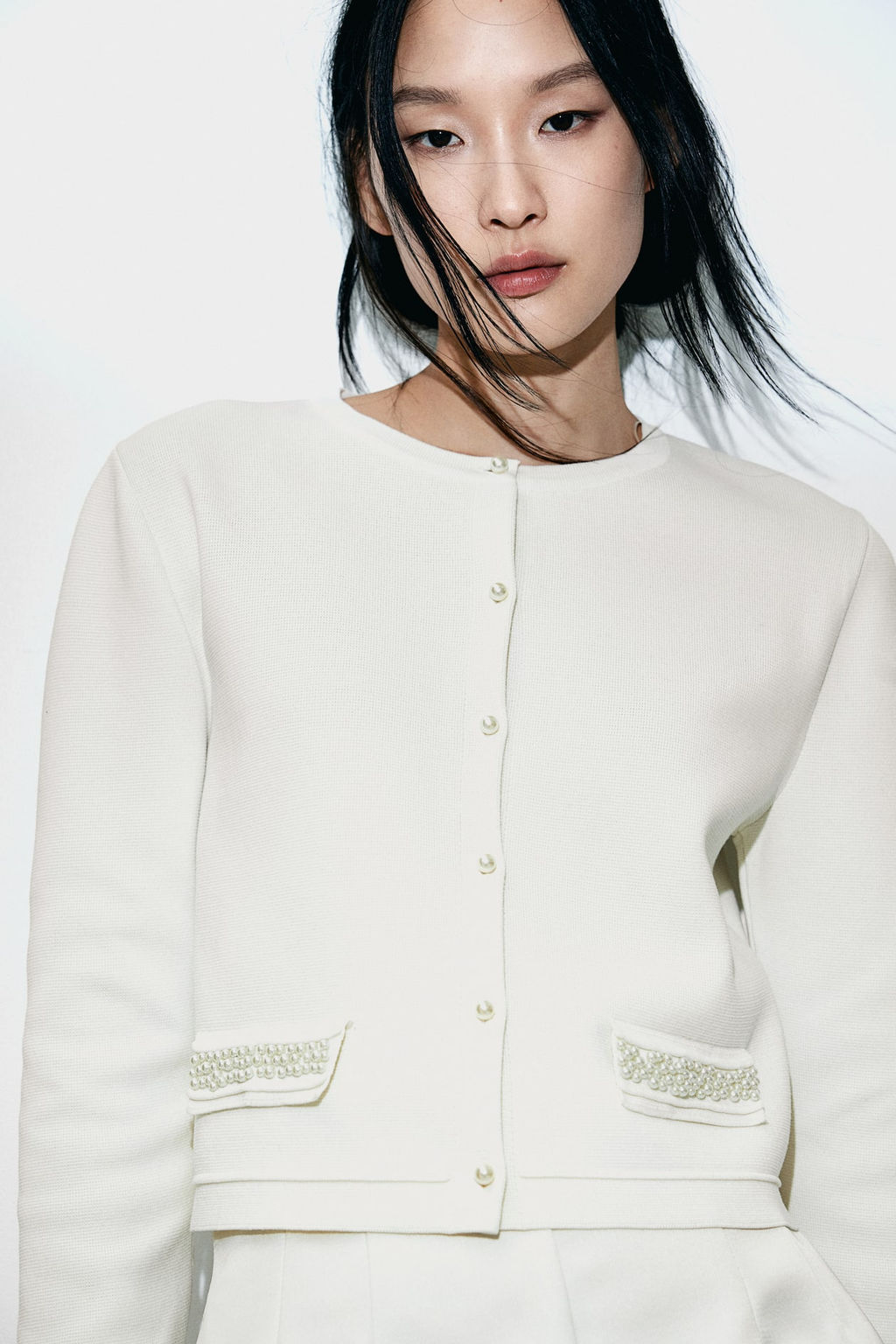 Cardigan con cuentas - H&m фото 2