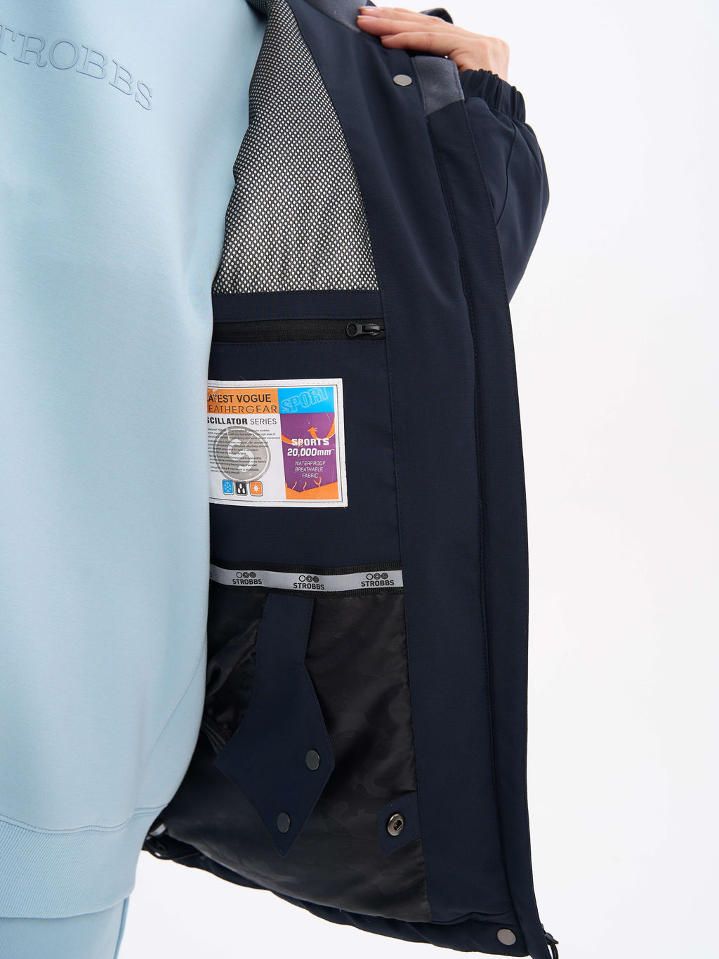 T3440-2 Куртка зимняя горнолыжная - Strobbs фото 9