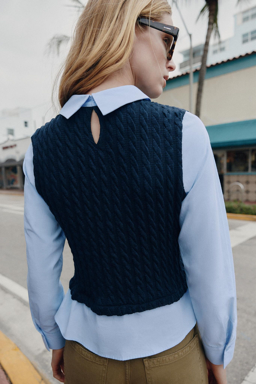 CONTRAST POPLIN SHIRT - Zara фото 6