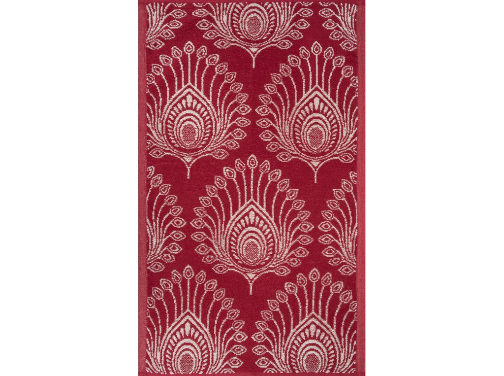 Полотенце махровое 6с104.411ж1 Павлиний глаз(бордо) 67х40см