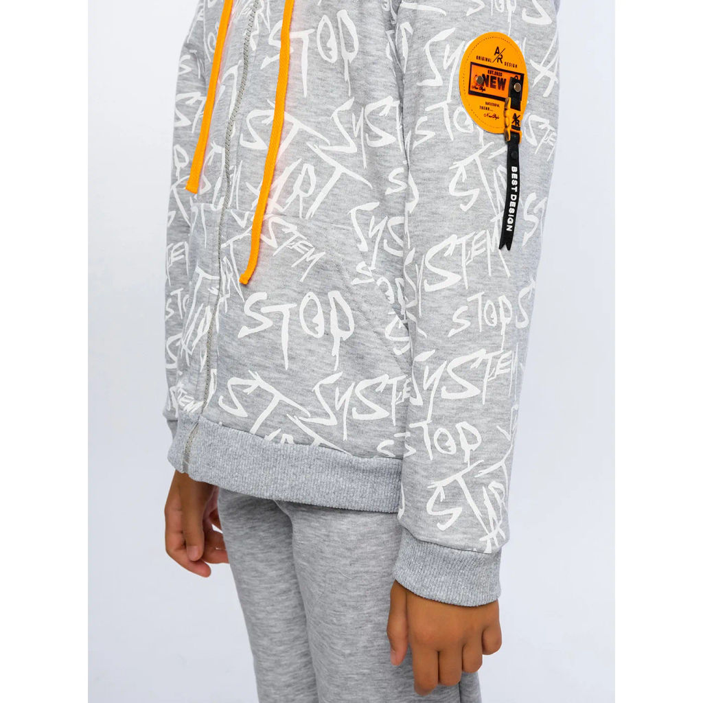 Костюм футер 3х нитка петля 8001330101 8001330101 купить оптом по цене 2 472 ?| Фабрика детской одежды Юлла - Youlala фото 13