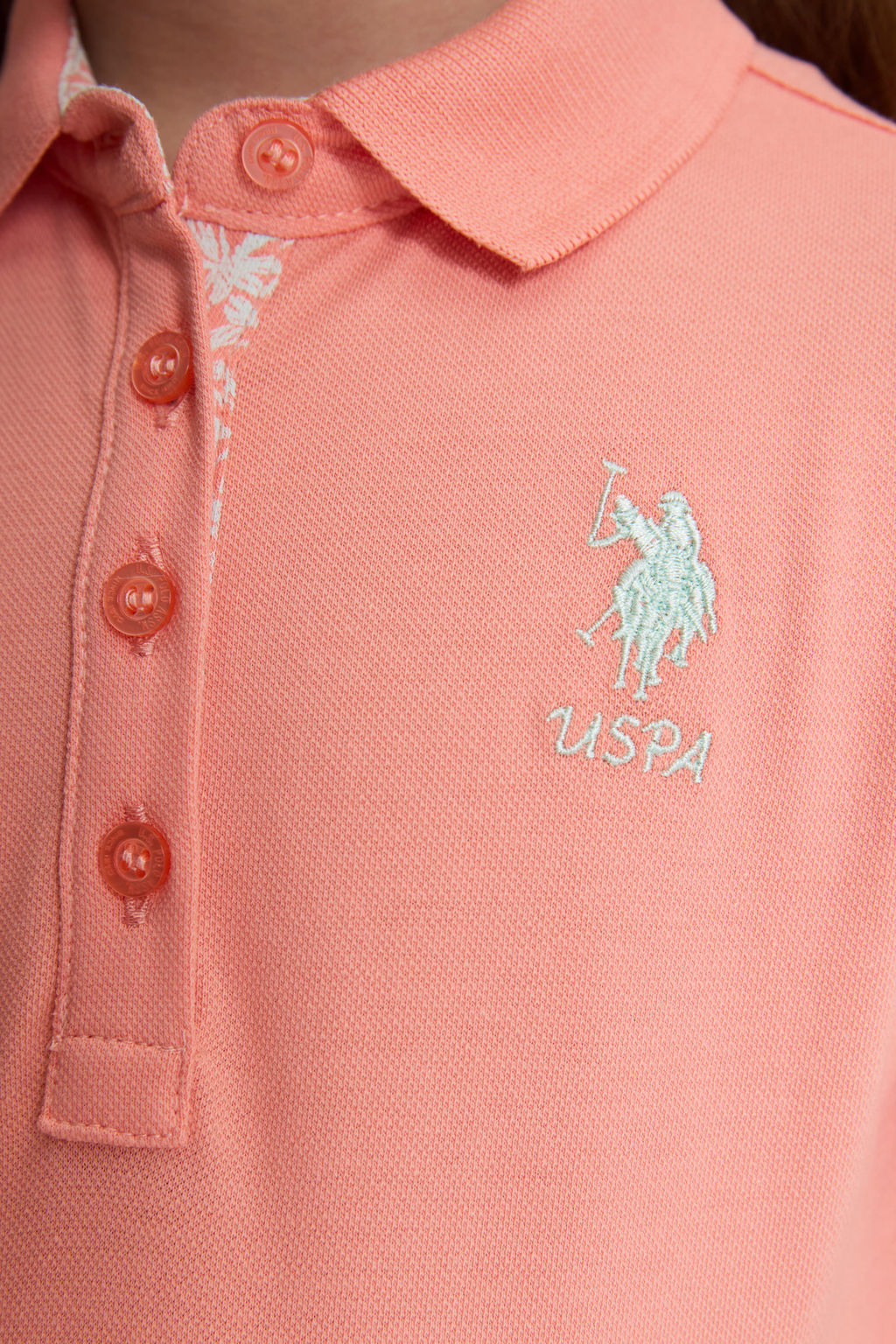 K_z _ocuk Somon Polo Yaka Basic Ti__rt - U.s. polo assn фото 6