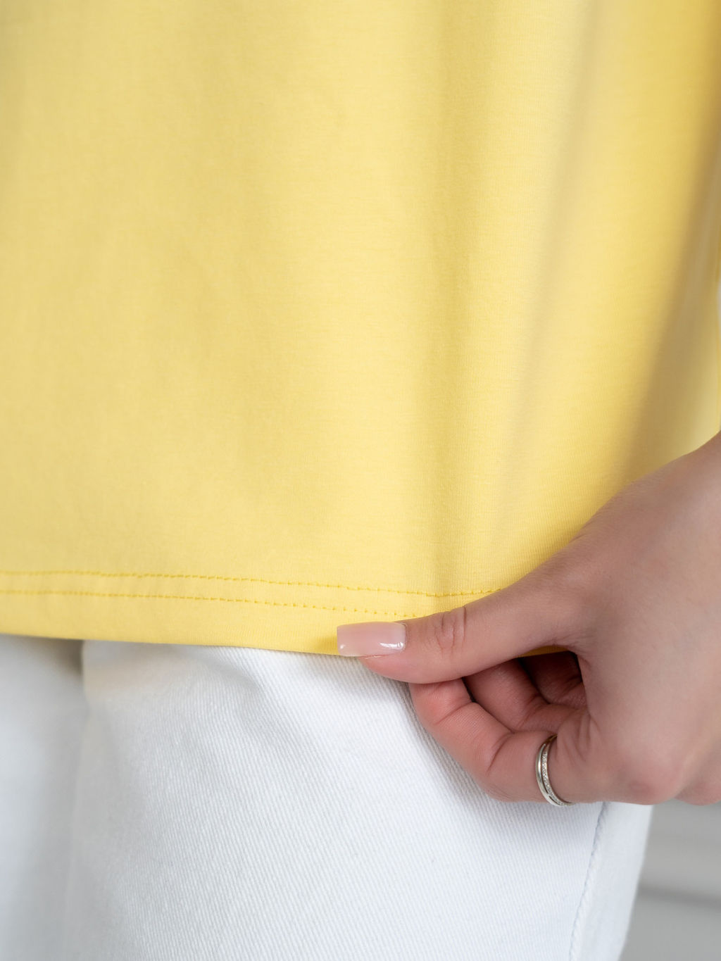 Футболка унисекс Оверсайз, цв. Желтый