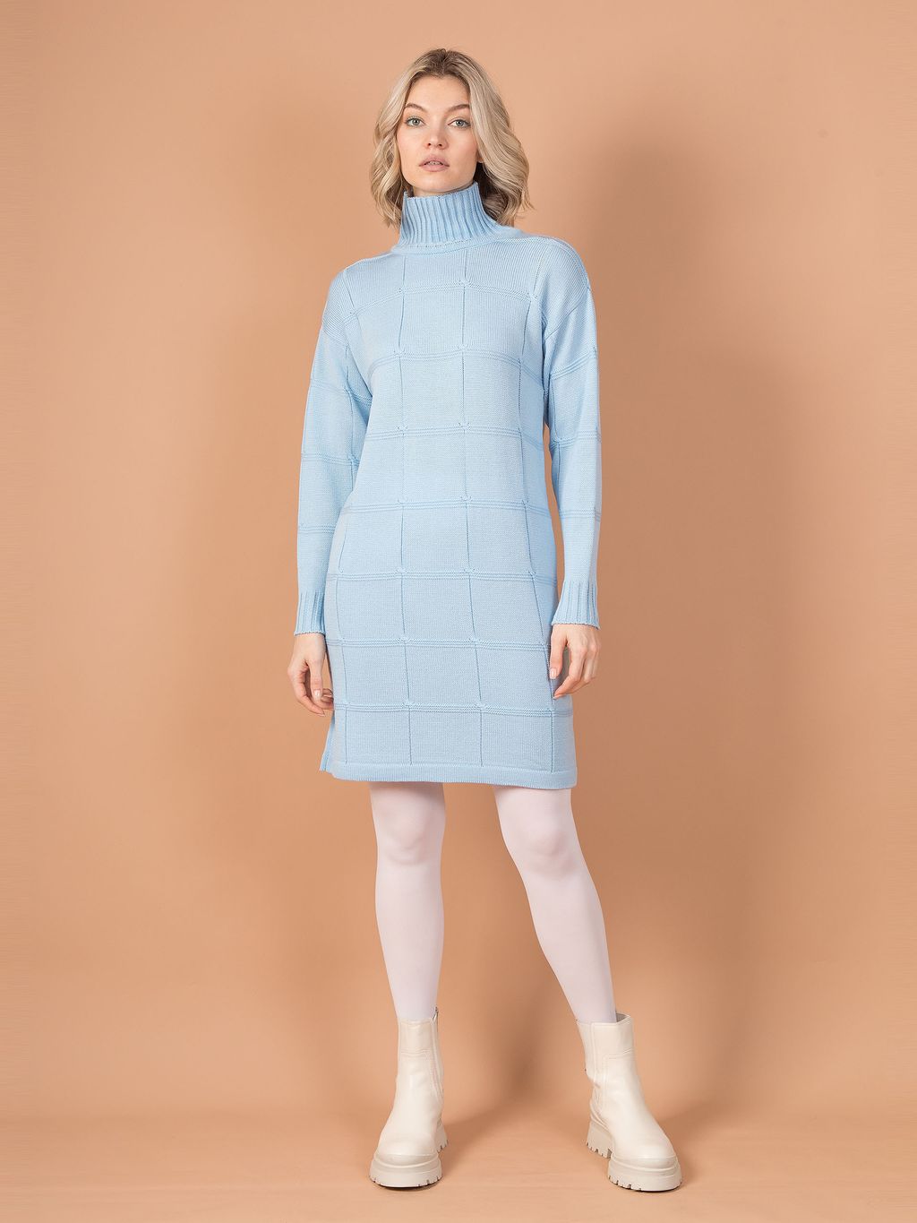 Платье вязаное фактурное - Stilla фото 17