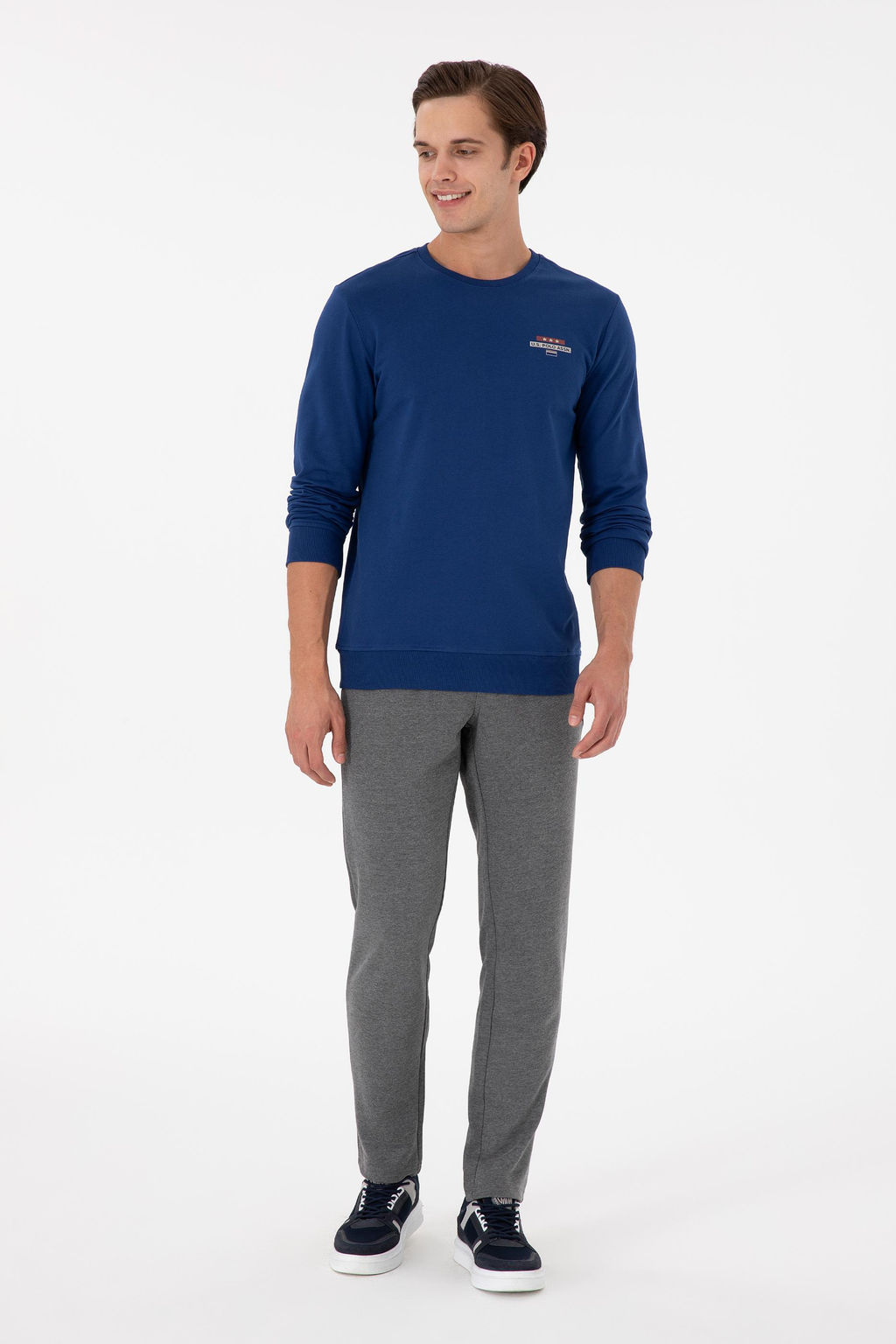 Мужской свитшот цвета индиго Неожиданная скидка в корзине - U.s. polo assn фото 4