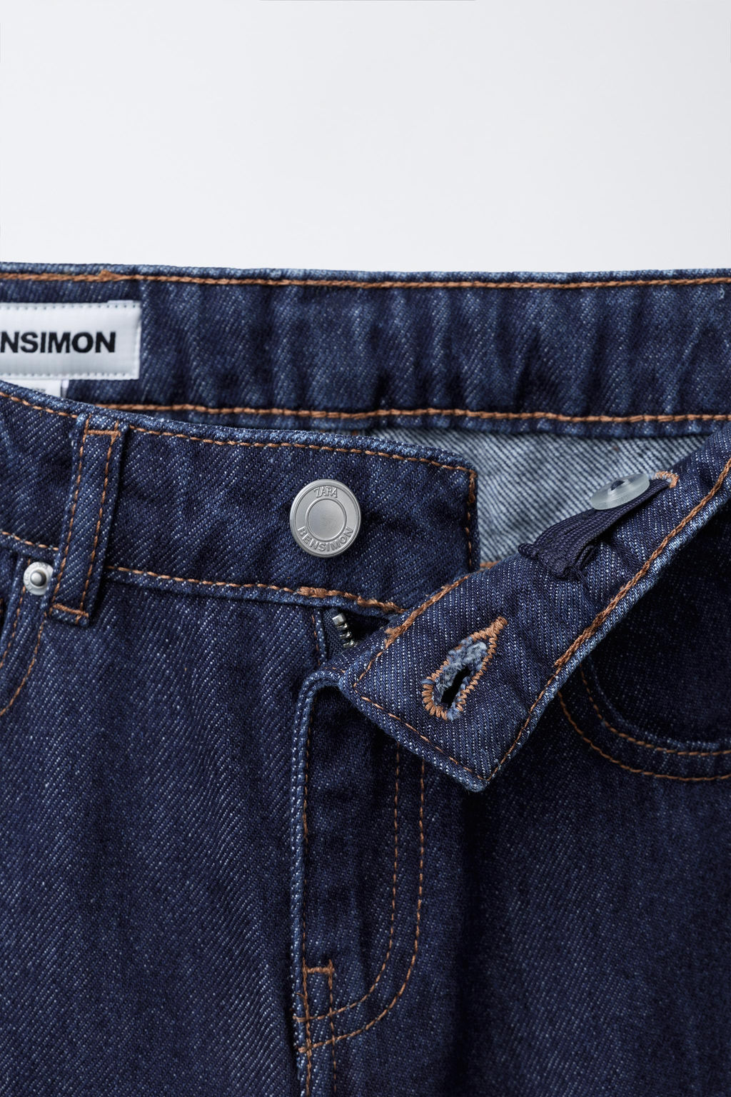 BENSIMON ® X ZARA LOOSE FIT JEANS  фото 3