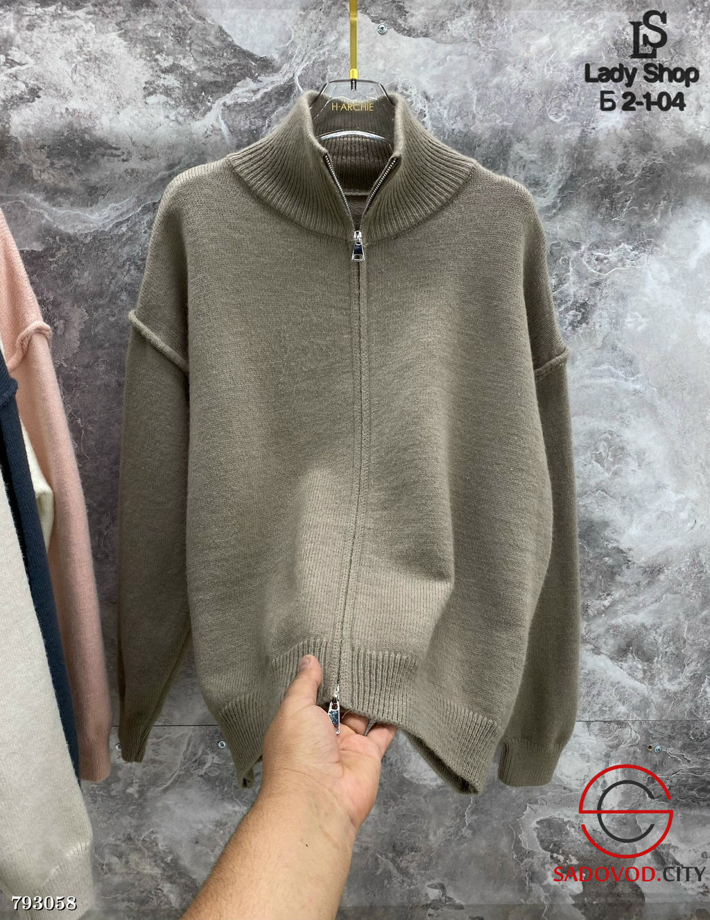 кардиган с двойной молнией - Bruno фото 4