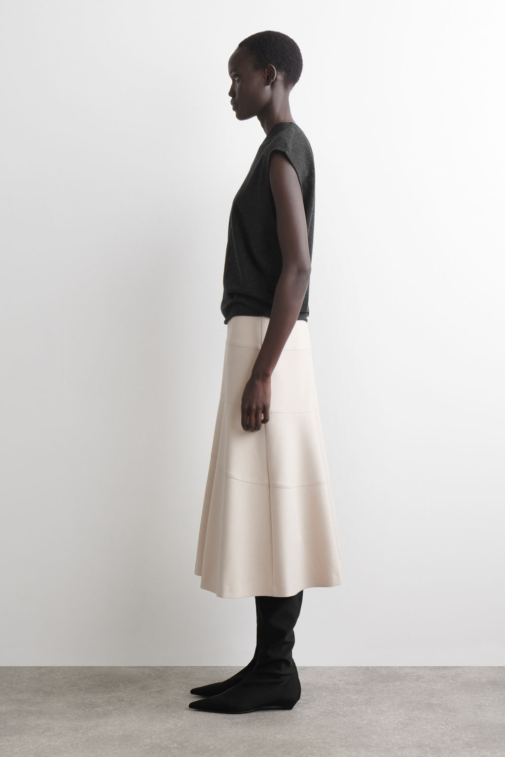 FALDA MIDI EVAS? CURVADA - H&m фото 8