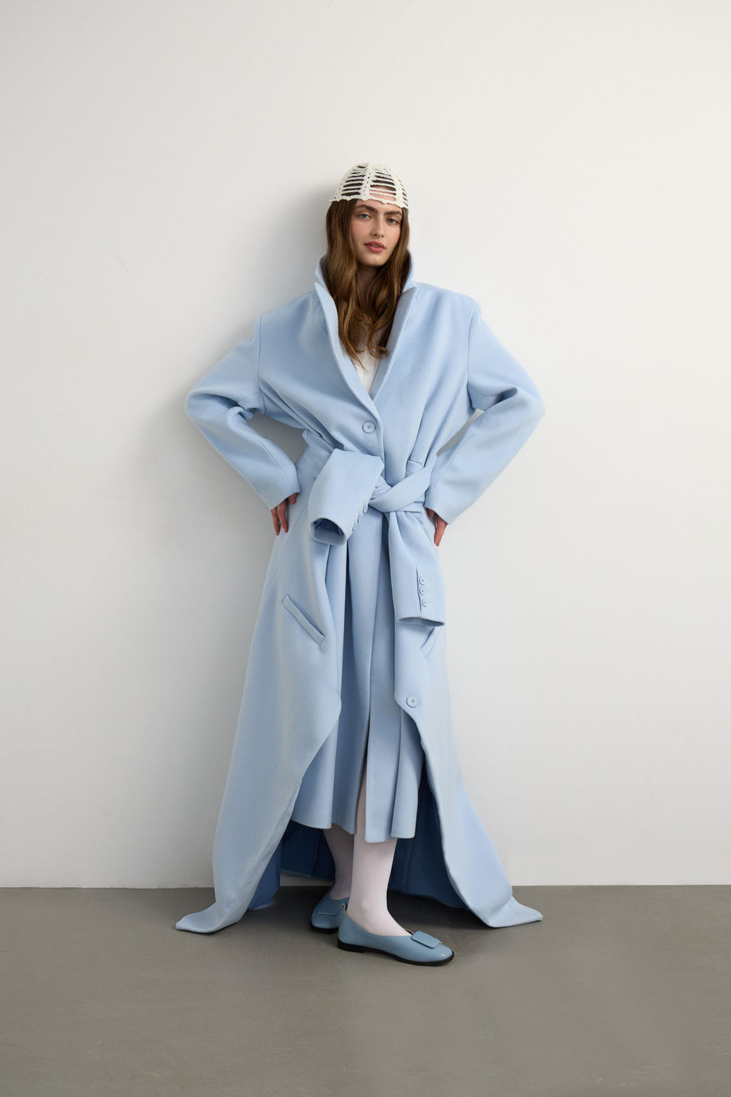 Пальто оверсайз макси - Mollis фото 2