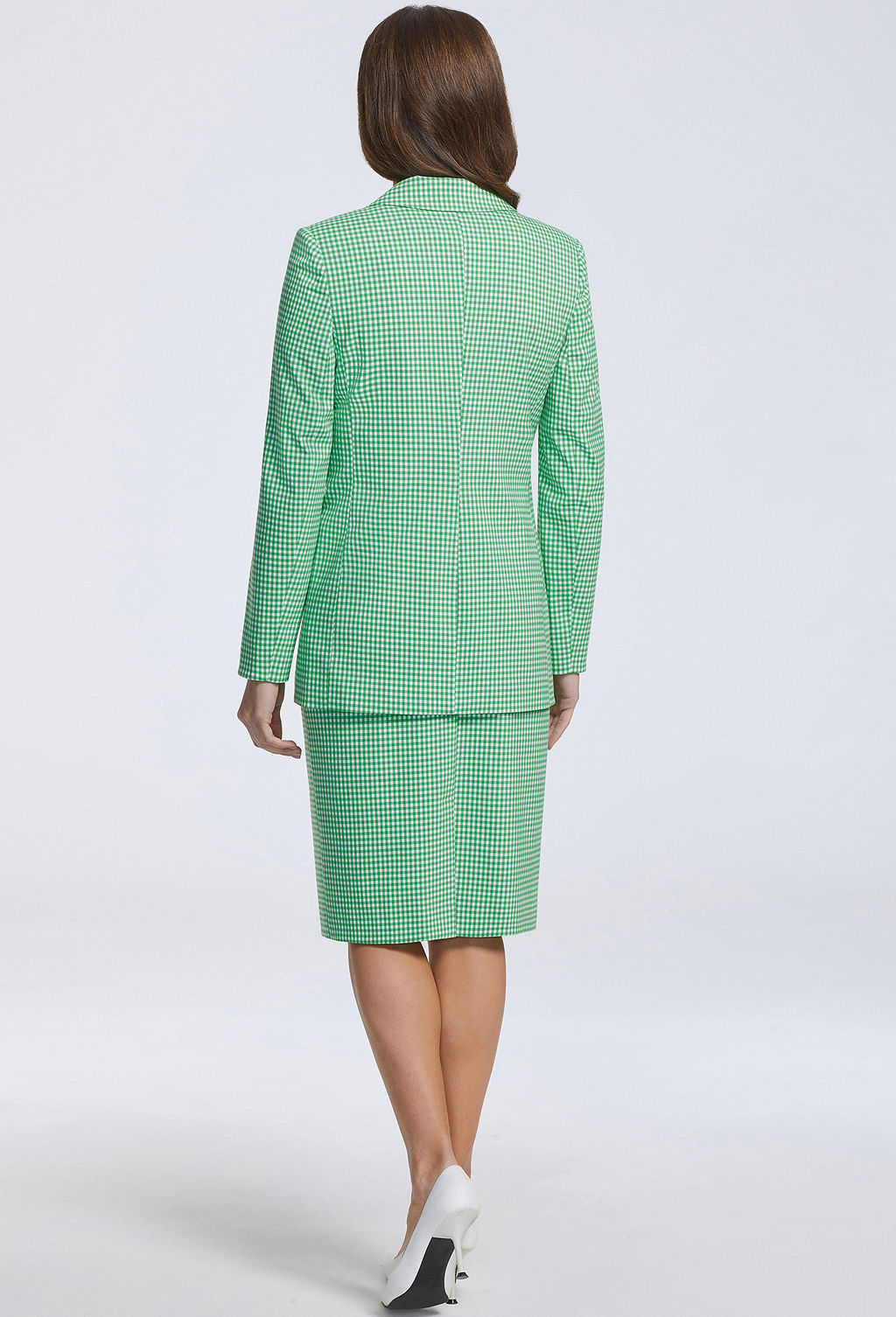 Комплект Bazalini 4644/4665 зеленый клетка