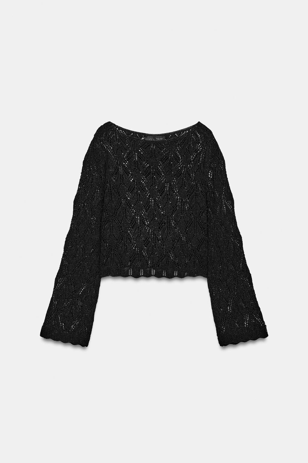 POINTELLE KNIT JUMPER - Zara фото 5