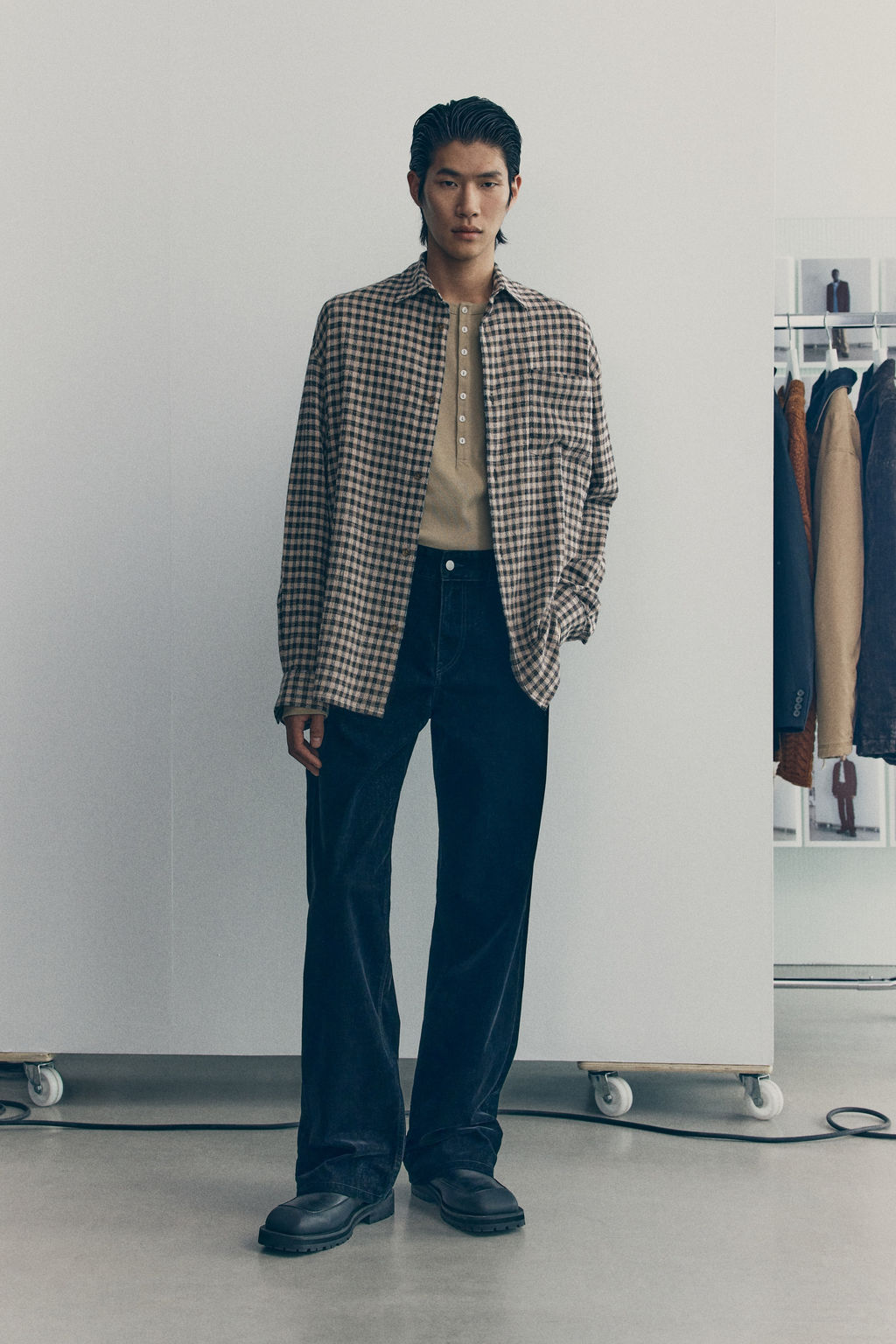 Camisa de cuadros en algod?n - H&m фото 4