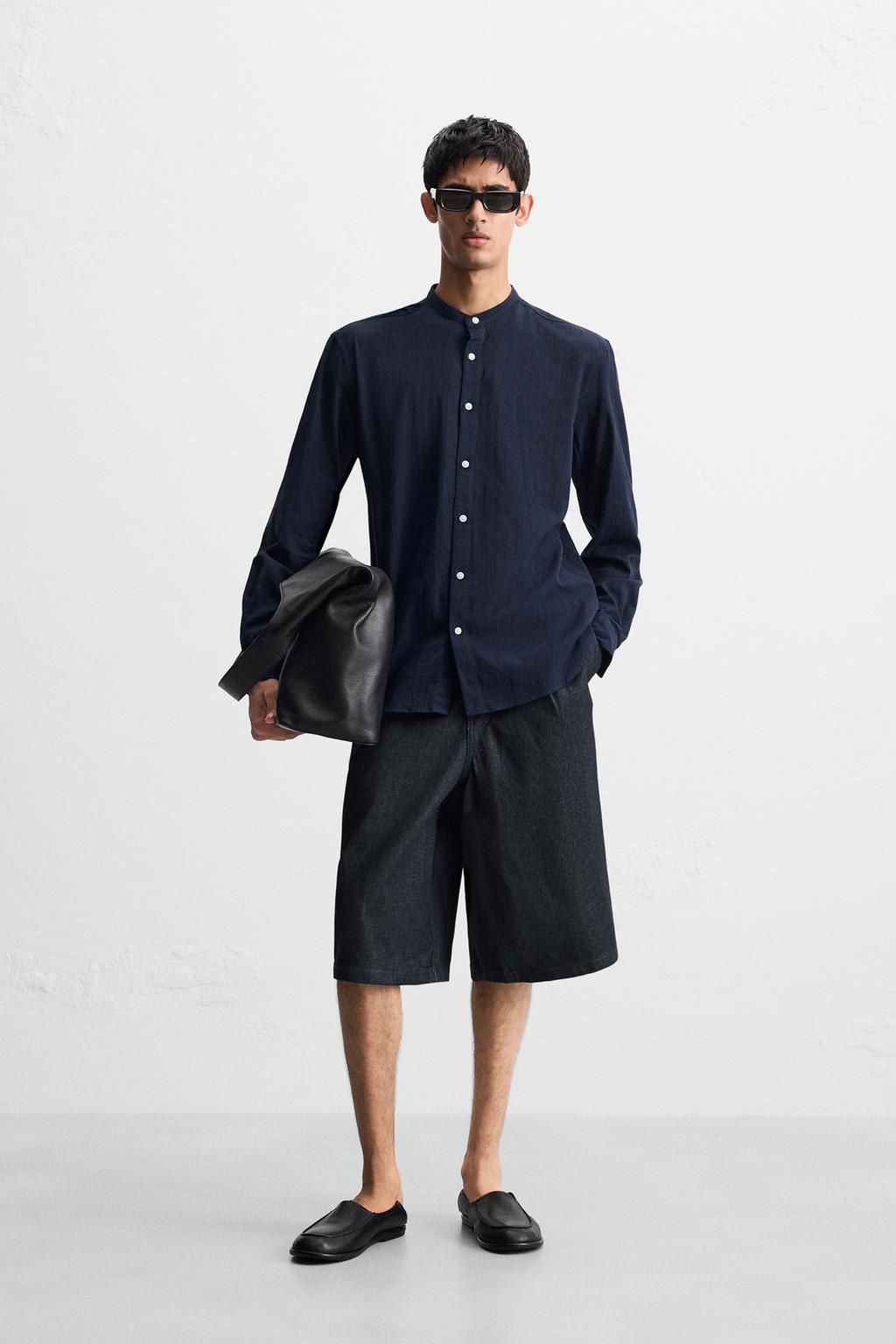 CREASED-EFFECT SHIRT - Zara фото 22