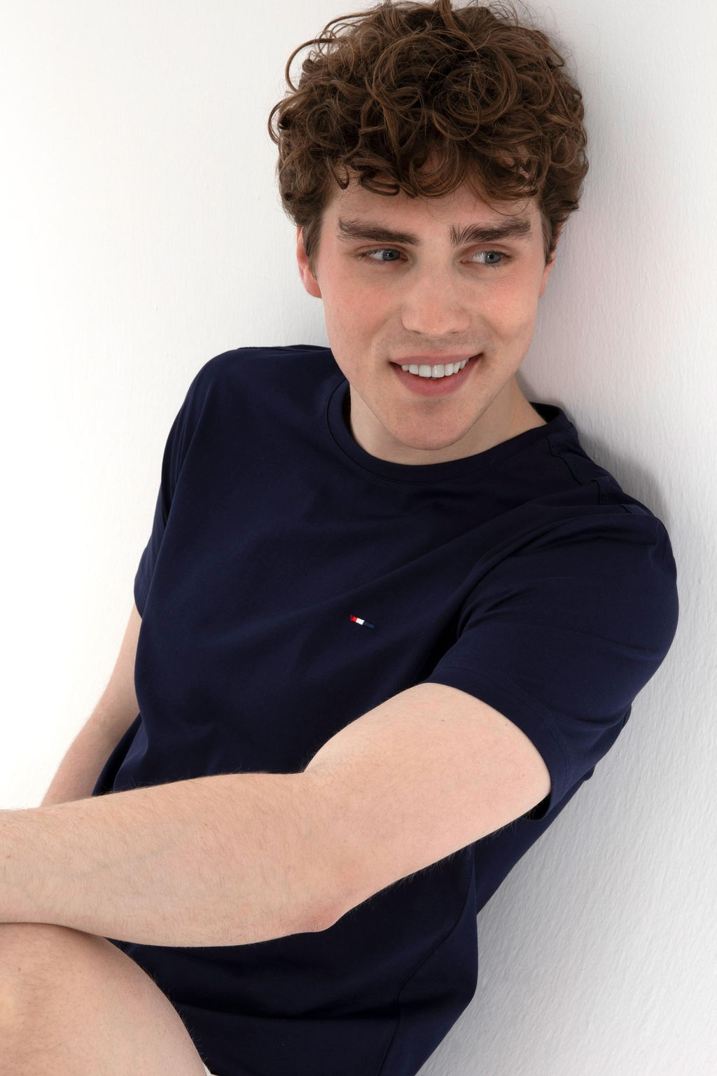 Erkek Regular Fit Bisiklet Yaka Lacivert Basic Ti__rt - U.s. polo assn фото 4