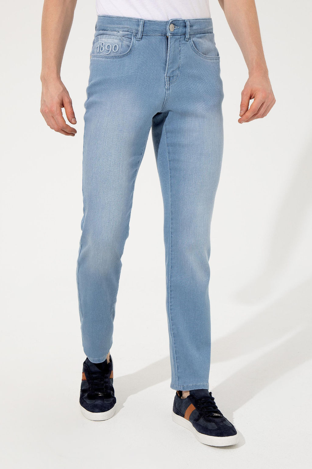 U. S. Polo Assn / Мужские голубые джинсовые брюки - U.s. polo assn фото 9