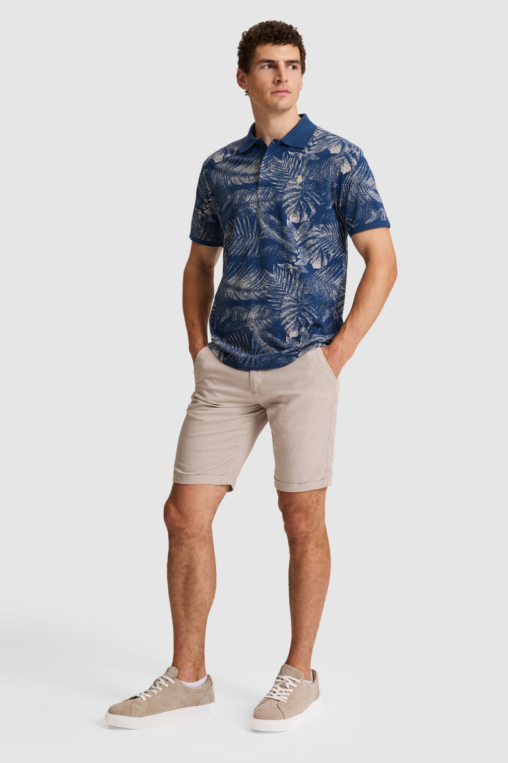 Erkek AГДk Lacivert Regular Fit Polo Yaka TiЕГrt - U.s. polo assn фото 4