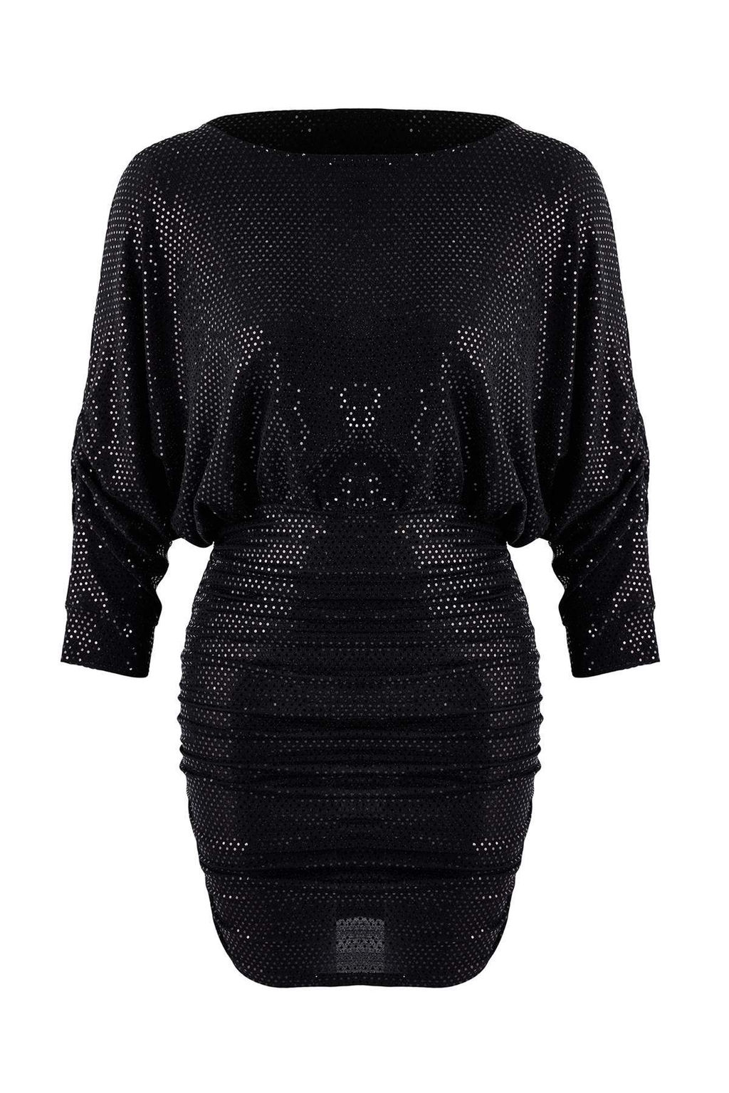 Siyah Payet Orme Mini S?k Abiye Gece Mezuniyet Y?lbas? Elbisesi TPRAW26EL00132 - Trendyolmilla фото 5