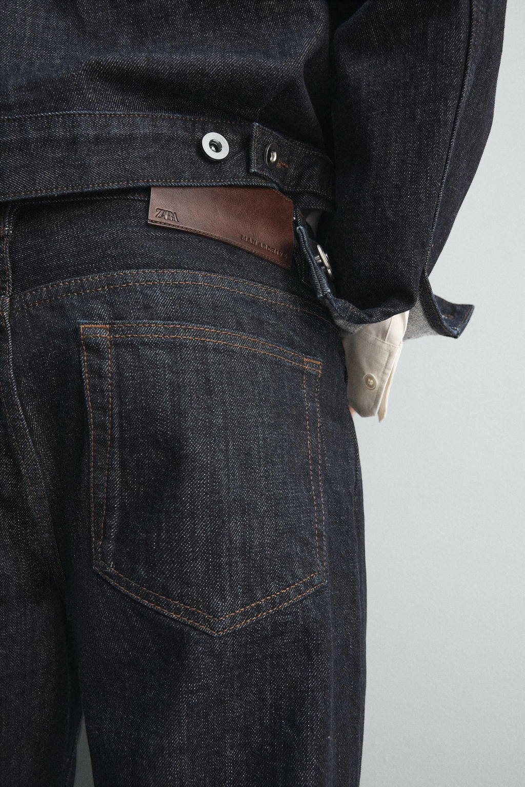 LIMITED EDITION RELAXED STRAIGHT-LEG JEANS - Zara фото 7