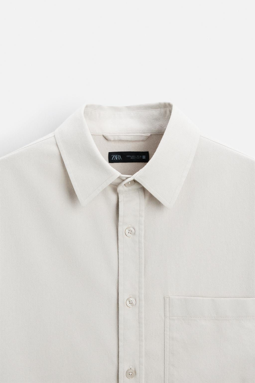 SOFT COTTON SHIRT - Zara фото 31