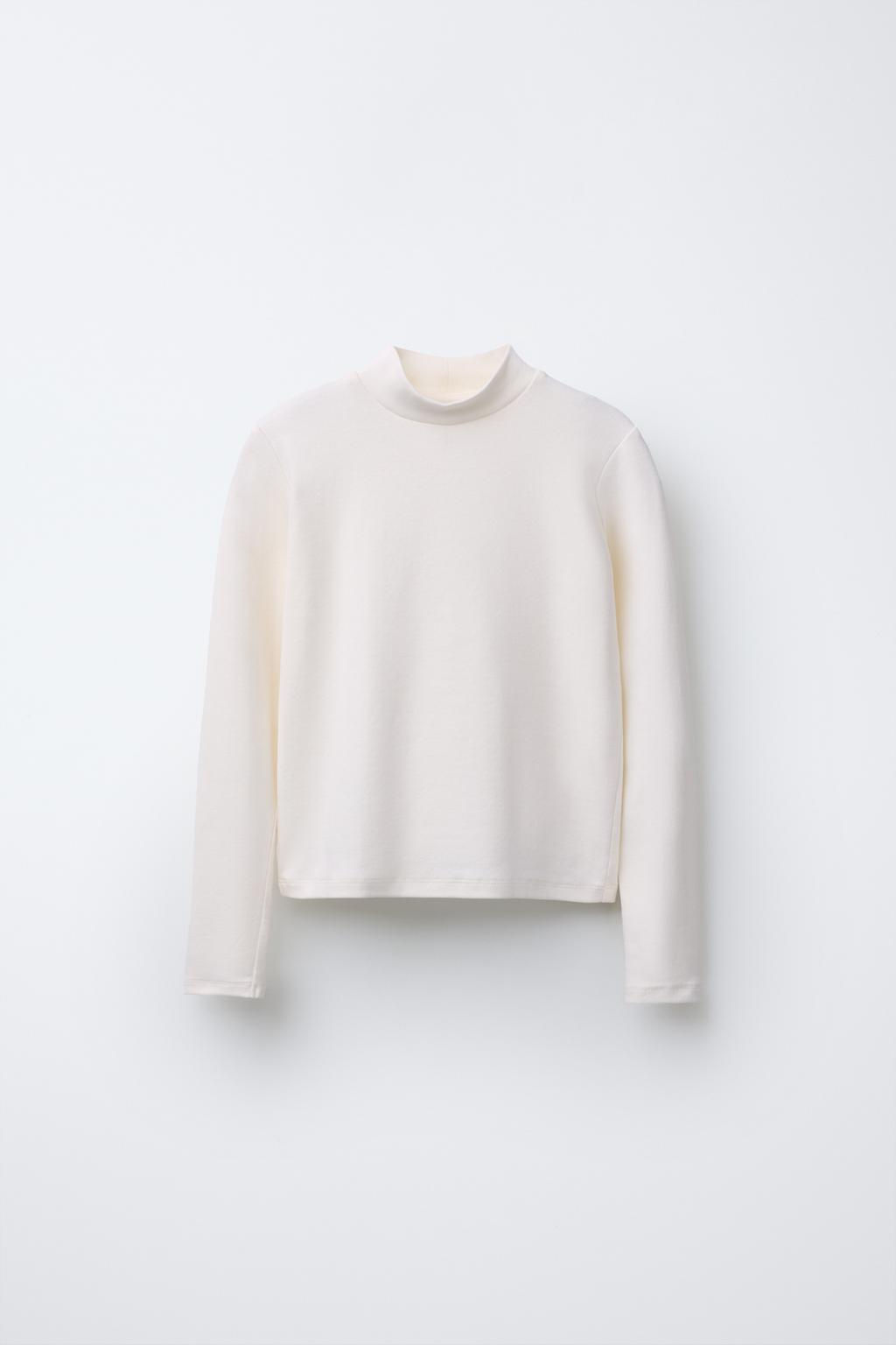 T-SHIRT WITH KNITTED VEST - Zara фото 2