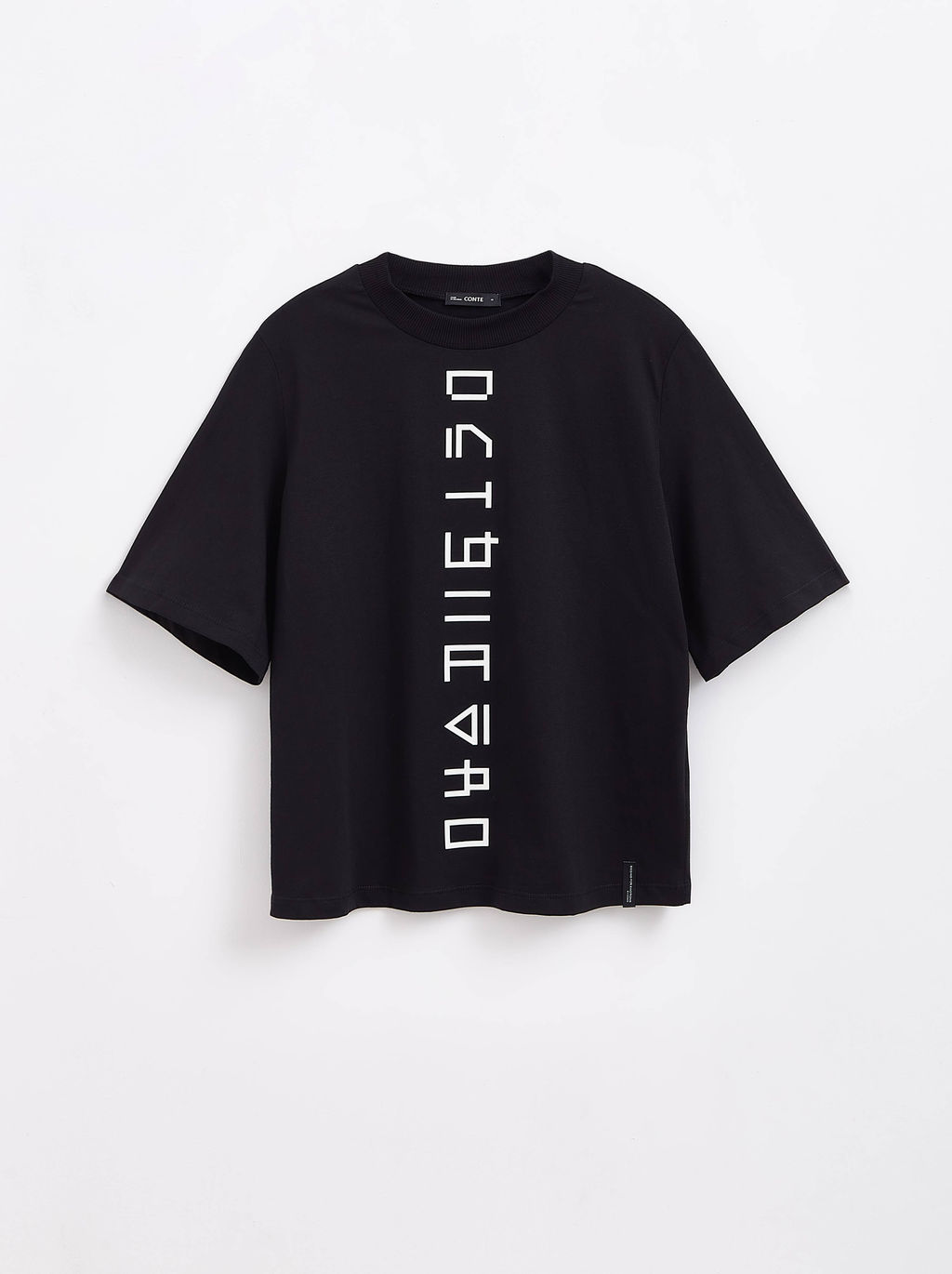 CONTE Футболка из хлопка Symbols LD 1681 black