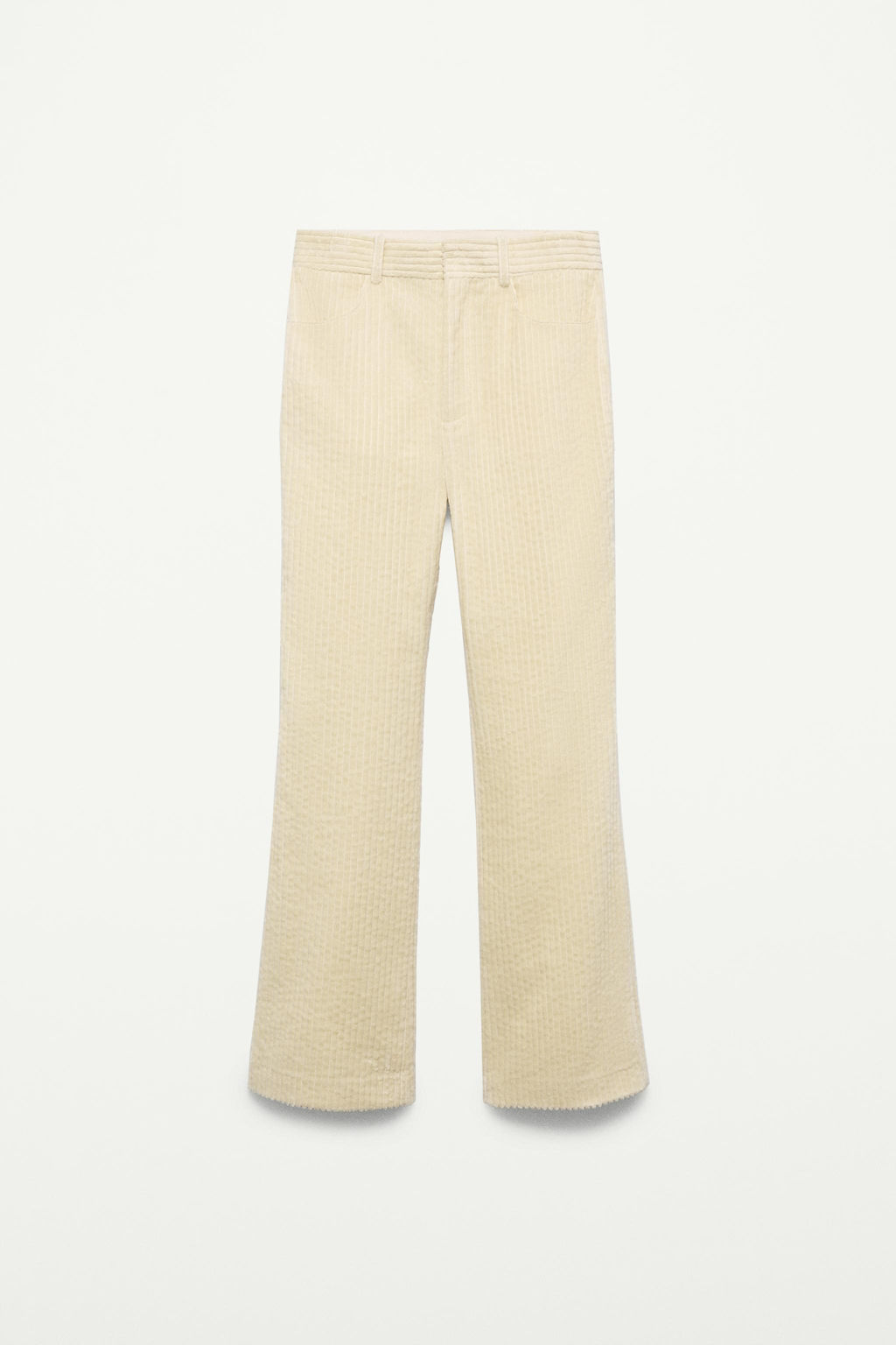 FLARE CORDUROY TROUSERS - THE ITEM ZARA WOMAN фото 4