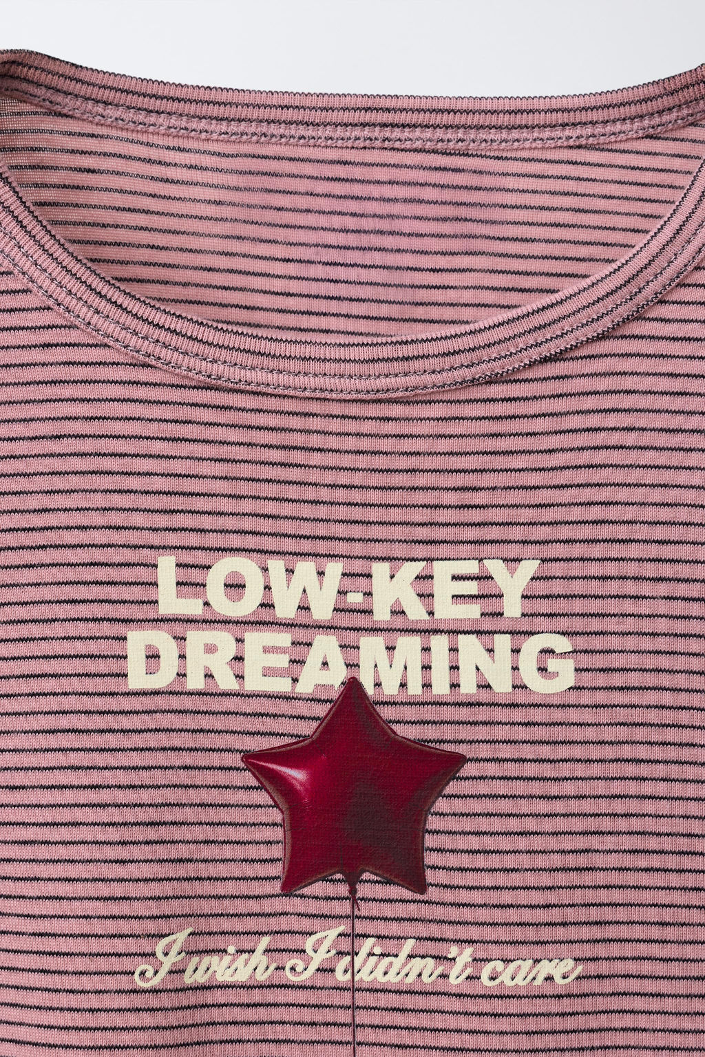 STRIPED PRINT T-SHIRT - Zara фото 3