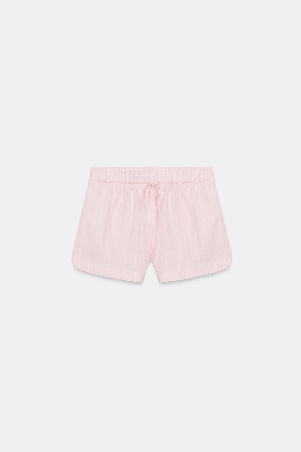 SHORTS POPEL?N RAYAS / Rosa / Blanco - Zara фото 5