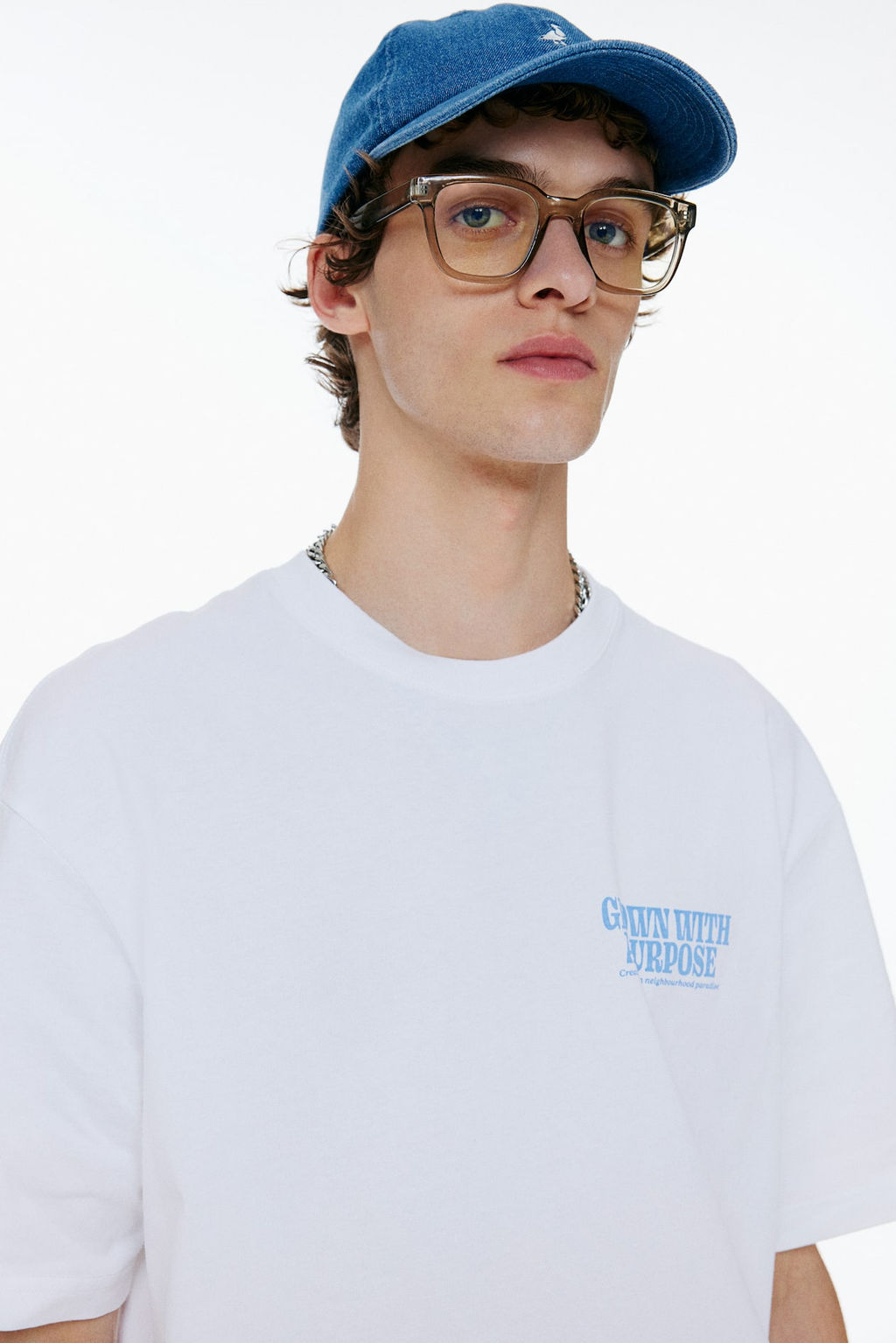 Camiseta con motivo estampado Loose Fit - H&m фото 3