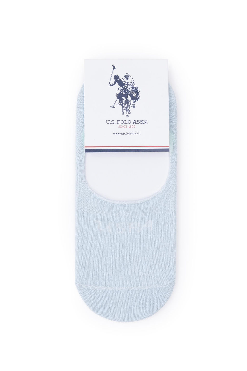 Женские голубые носки-балерины Неожиданная скидка в корзине - U.s. polo assn фото 4