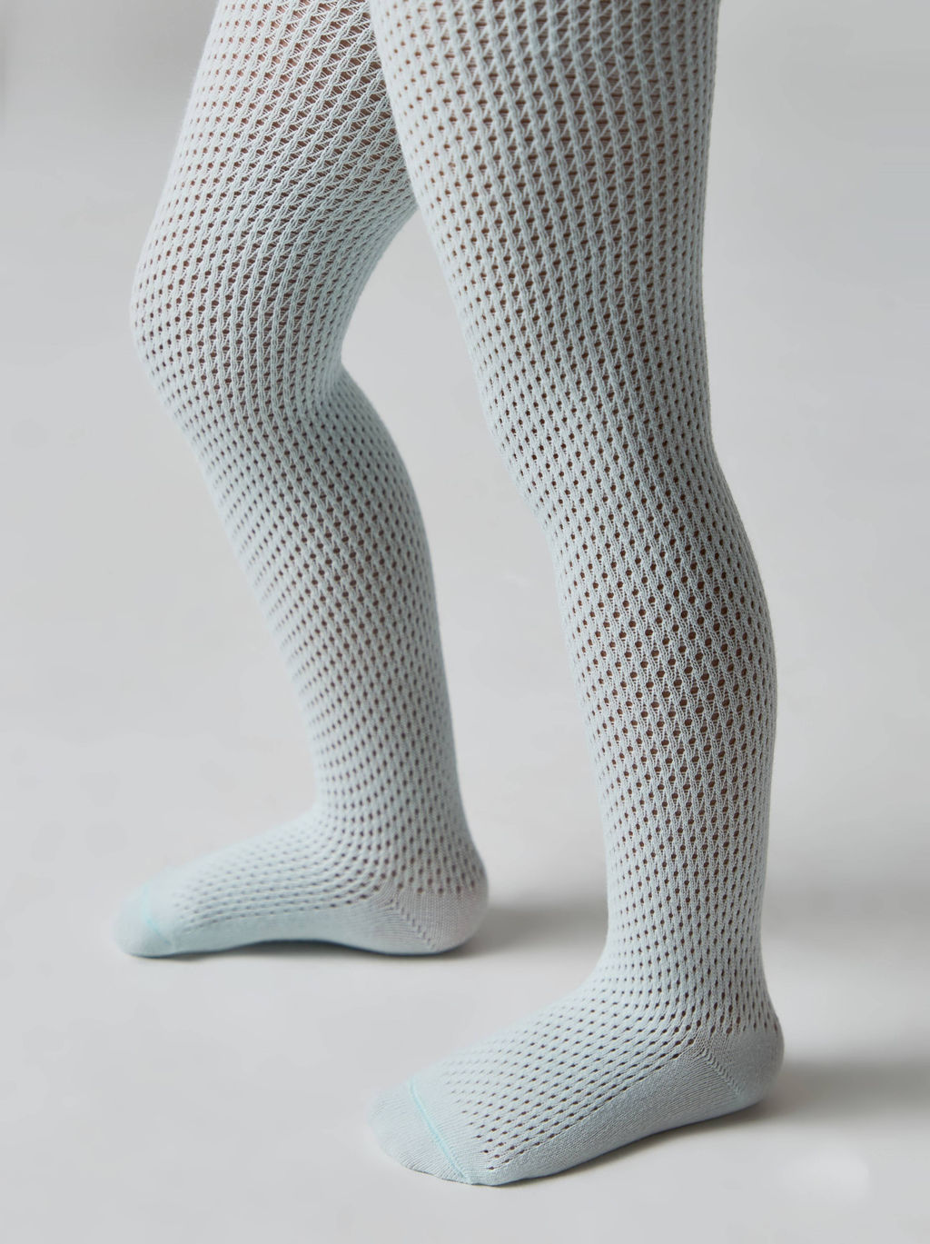 CONTE-KIDS MISS Ажурные колготки бледно-бирюзовый - Conte elegant фото 3