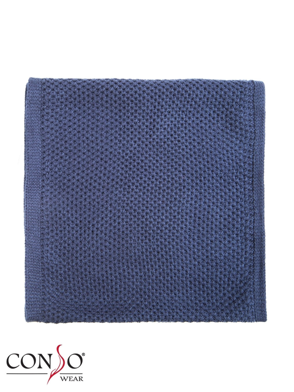 SN1608001 - тёмно-синий Шарф снуд. Размер 32x62 см - Conso фото 2
