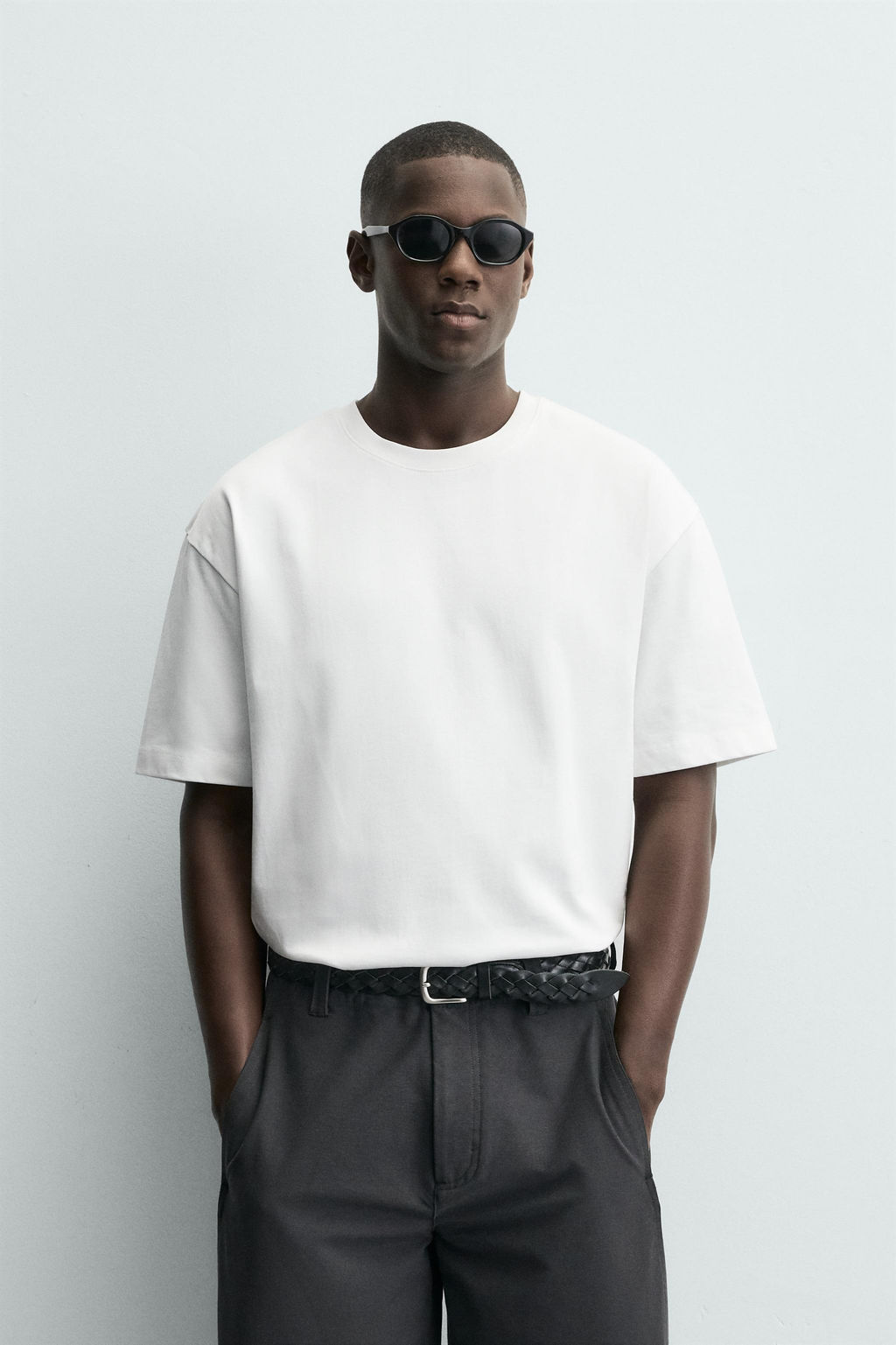 BASIC HEAVYWEIGHT T-SHIRT - Zara фото 2