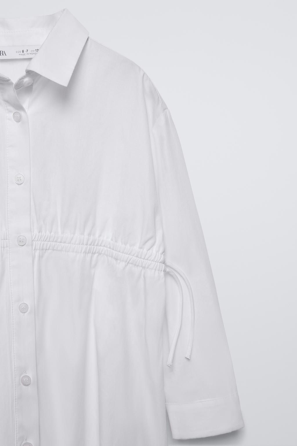 SHIRT DRESS - Zara фото 3