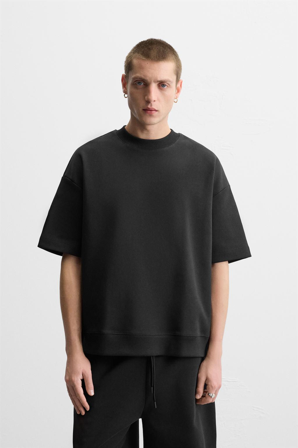 INTERLOCK TEXTURED SWEATSHIRT - Zara фото 2