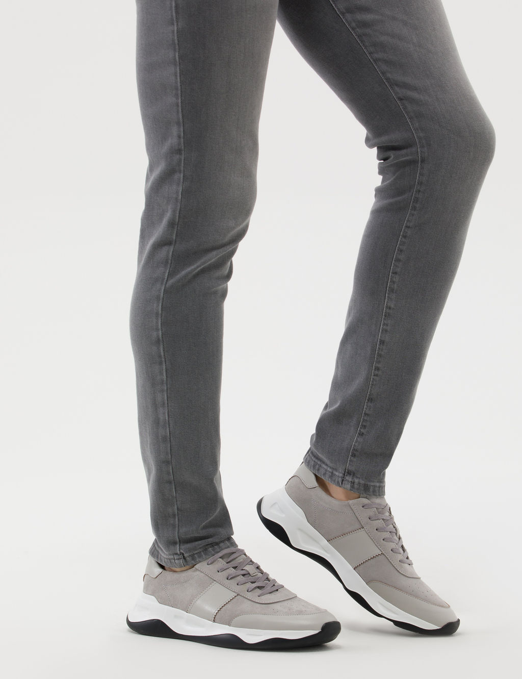 Gri Sneaker Ayakkab_