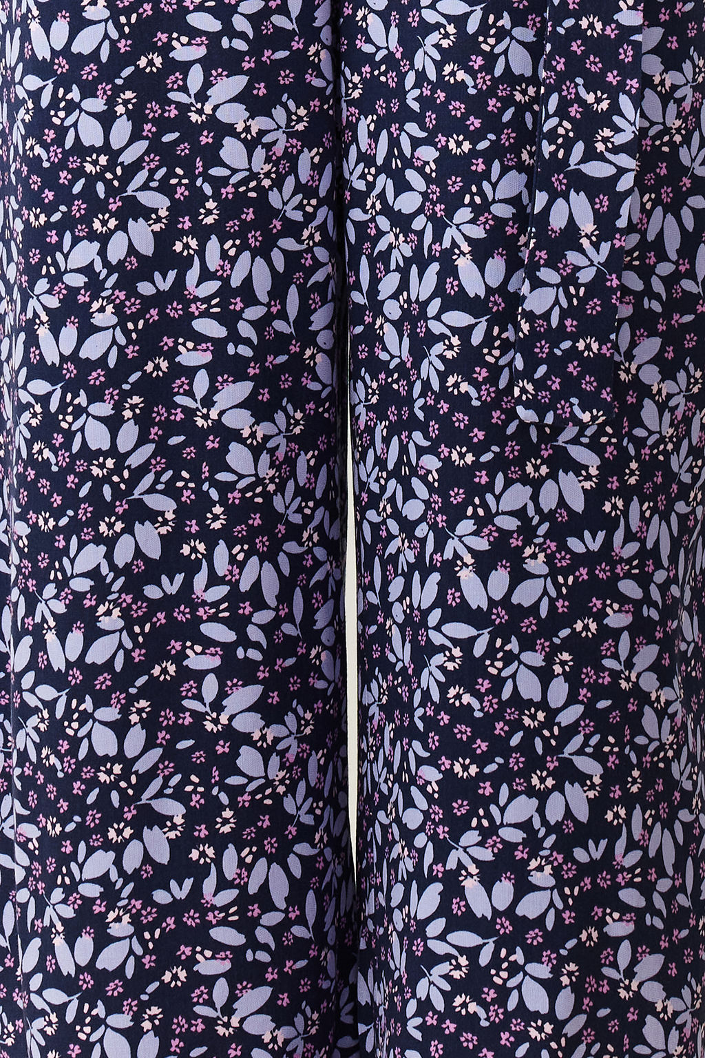 Mor Cicek Desenli Volan Detayl? Viskon Maxi Dokuma Tulum TWOSS24TU00037 - Trendyolmilla фото 4