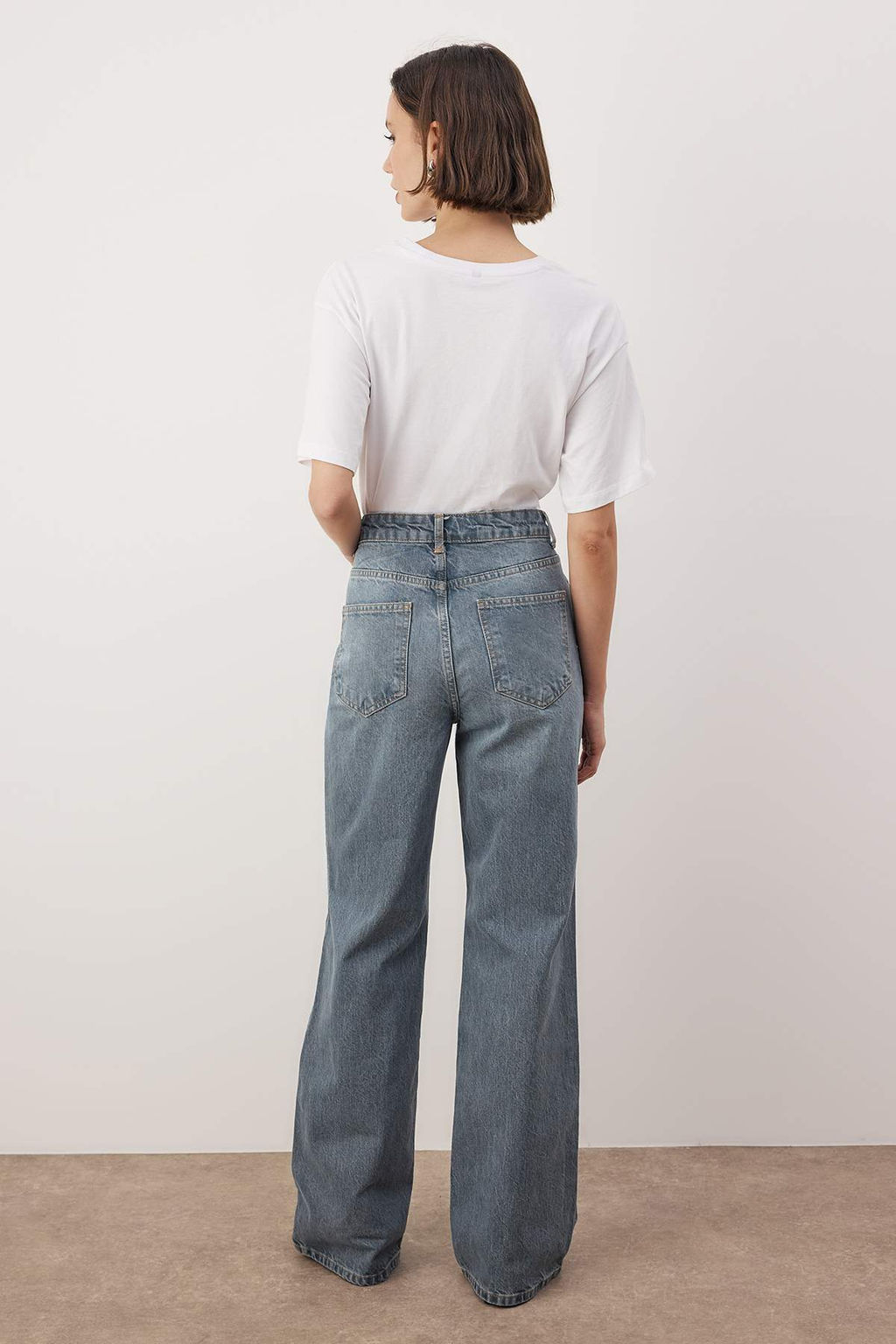 Mavi*001 Yuksek Bel Genis Paca Wide Leg Jeans TWOAW24JE00074