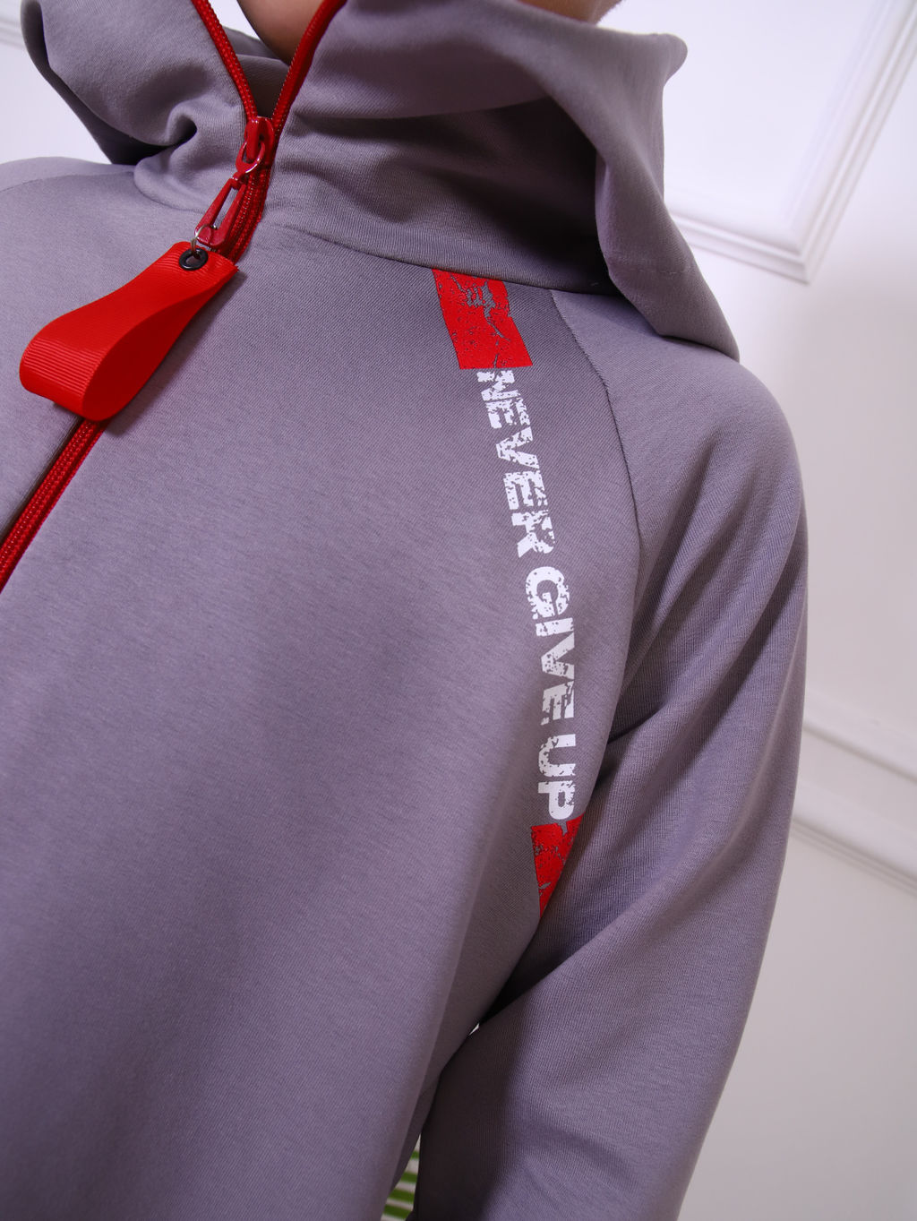 Толстовка-парка "Алтай" серый