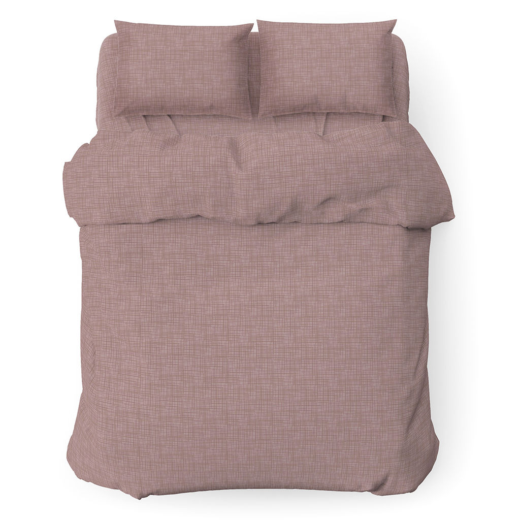 Пододеяльник 1,5 спальный "Ария" беж 145х215см, поплин 115г/м2, хлопок 100%, упаковка "классическая" ПВХ 28х41см, "Домашняя мода" (Россия)