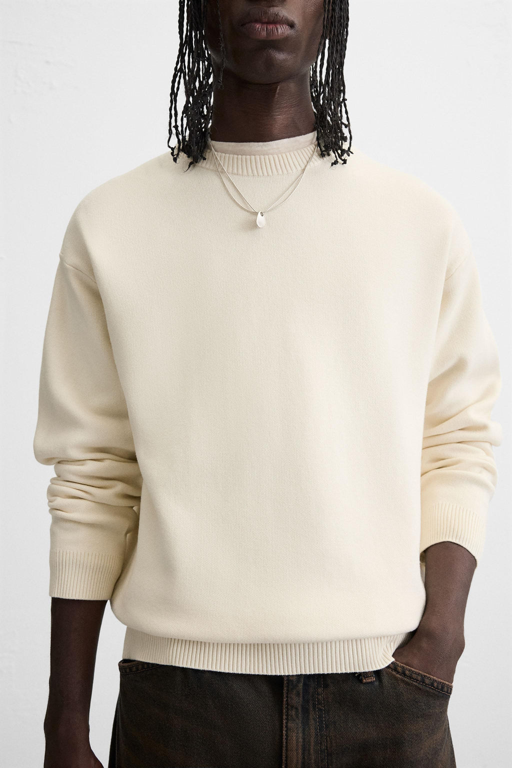 SOFT TEXTURED SWEATER - Zara фото 5
