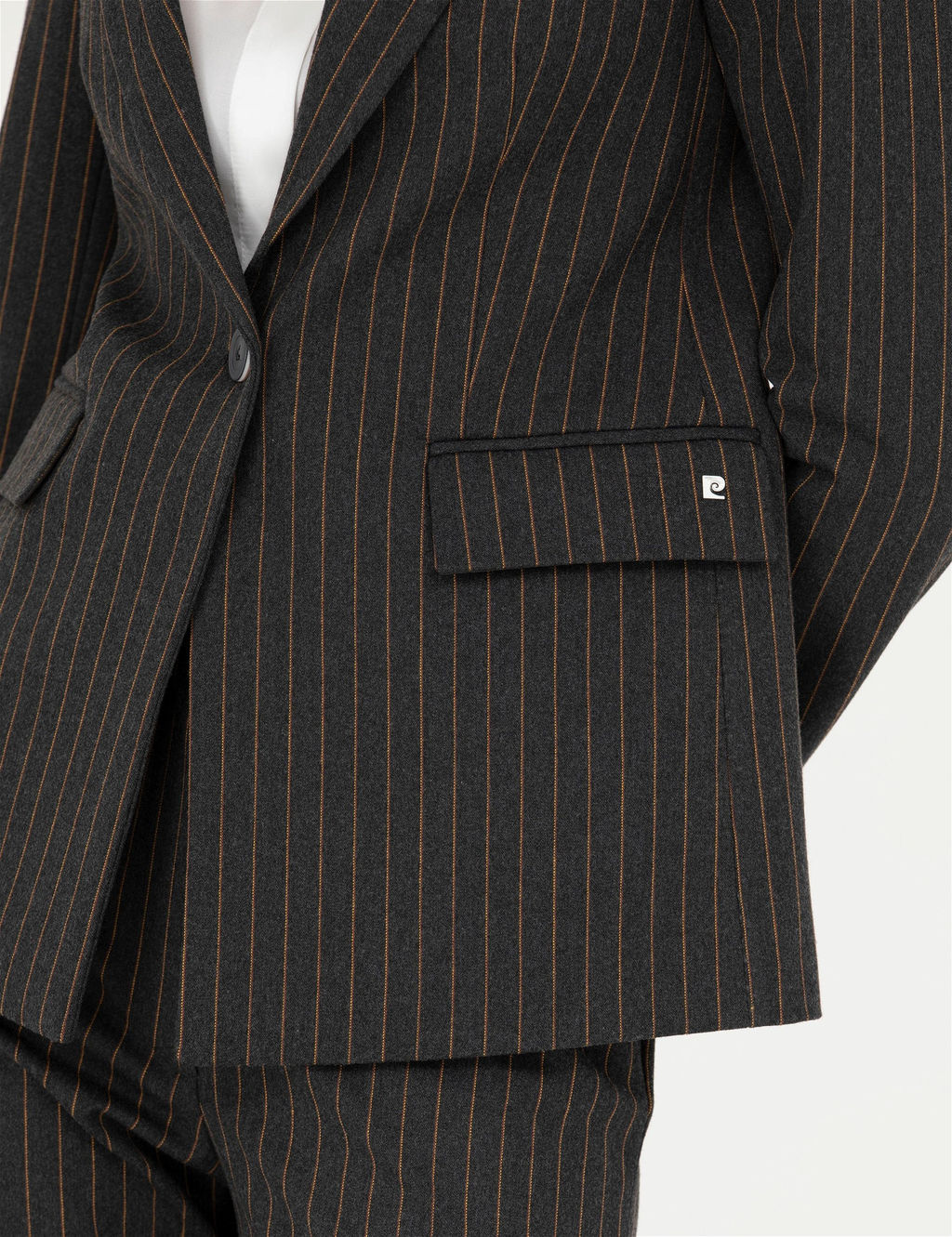 Antrasit Slim Fit Ceket - Pierre cardin фото 7