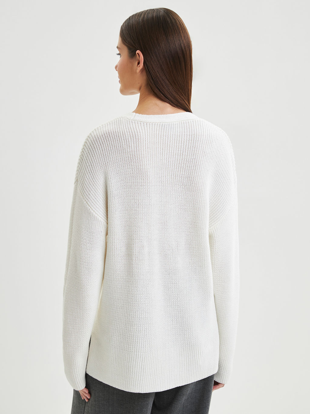 Джемпер с вырезом / Zarina  фото 5