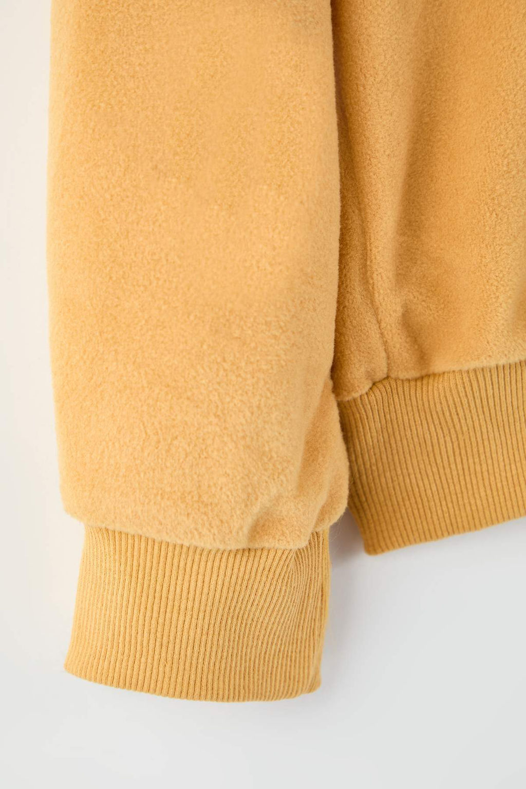 Hardal Regular/Normal Kesim Polar Bisiklet Yaka Sweatshirt/Pijama Ustu TMNAW26SW00033