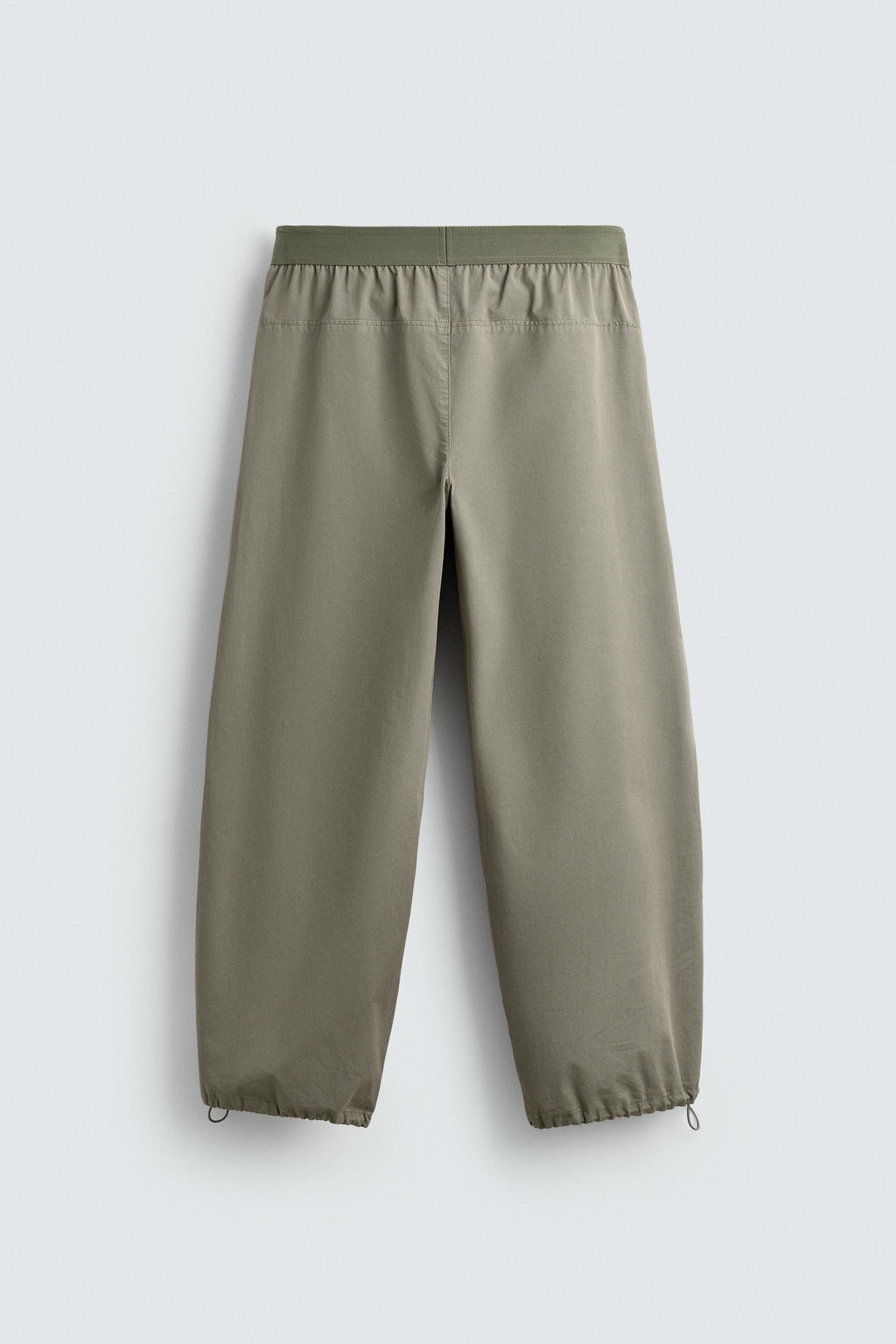 PANTAL?N PARACHUTE RELAXED FIT / Khaki claro - Zara фото 8
