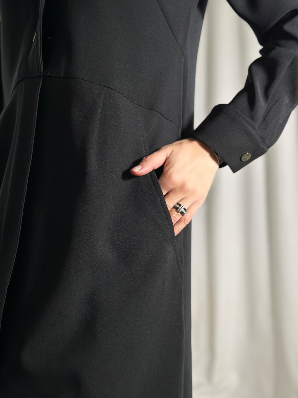 Платье Канна (черный) - Nadi bordo фото 9