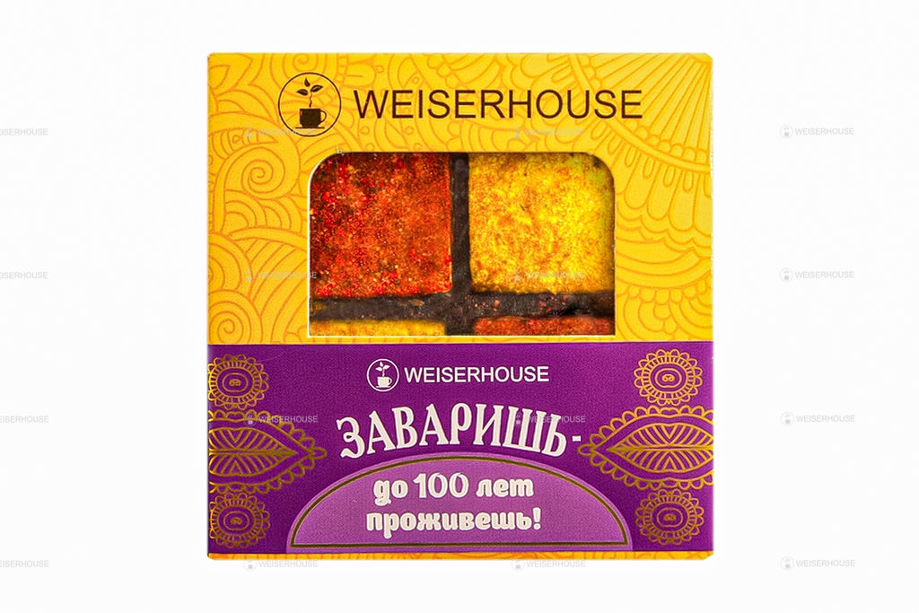 Заваришь - до ста лет проживешь, плитка 40 гр. 1 уп. - Weiserhouse фото 2
