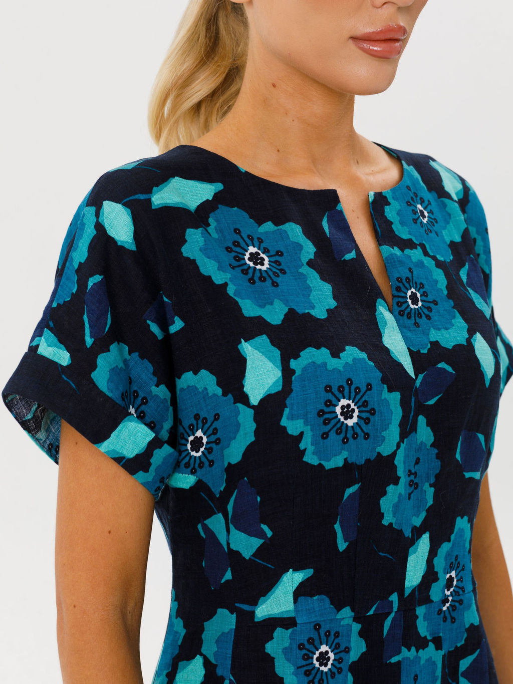 Платье с принтом - Stilla фото 4